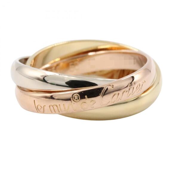 Cartier Jewelry - CARTIER Authentic 18k Gold Trinity Ring
